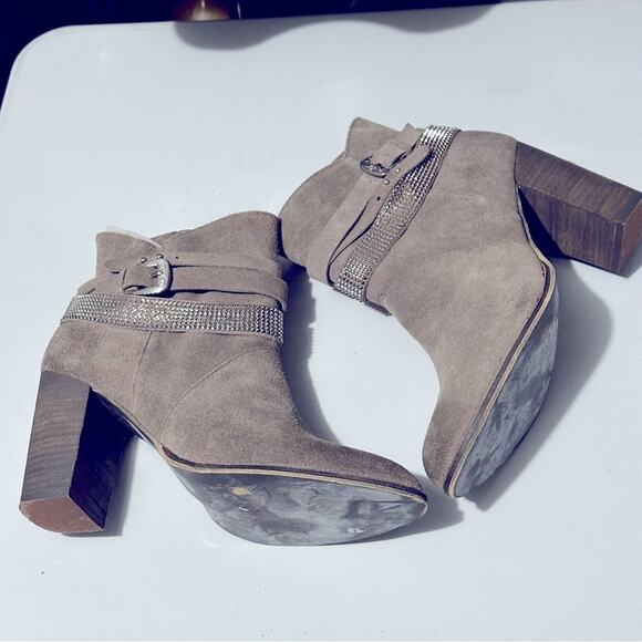 Nine West western style Booties size 11 gray - Picture 2 of 10